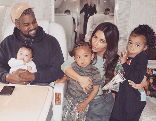 Kim Kardashian family photo