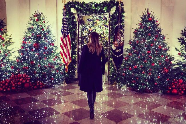 Melania Trump Christmas
