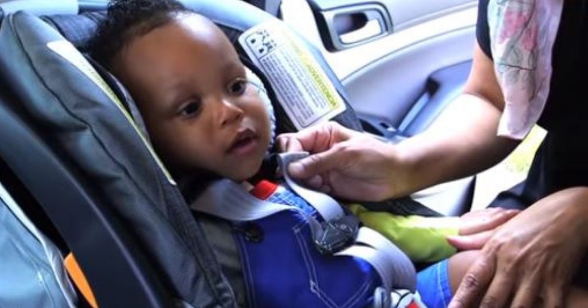 car seat pinch test 