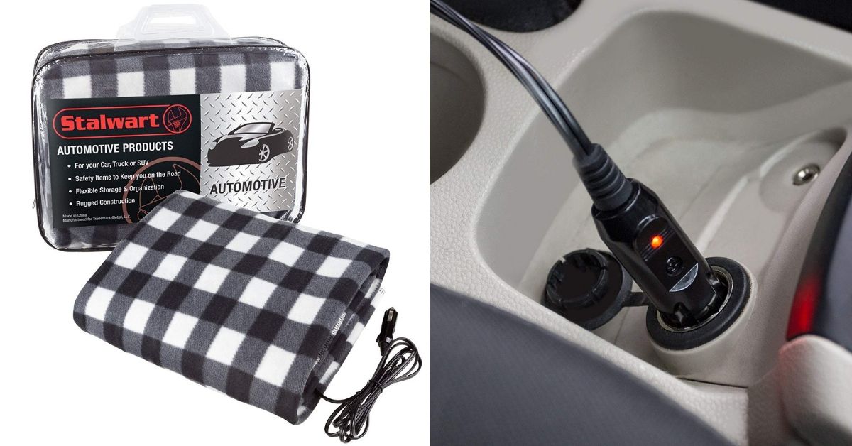 You Can Now Buy A Heated Blanket That Plugs Right Into Your Car Can You Plug A Heated Blanket Into An Extension Cord