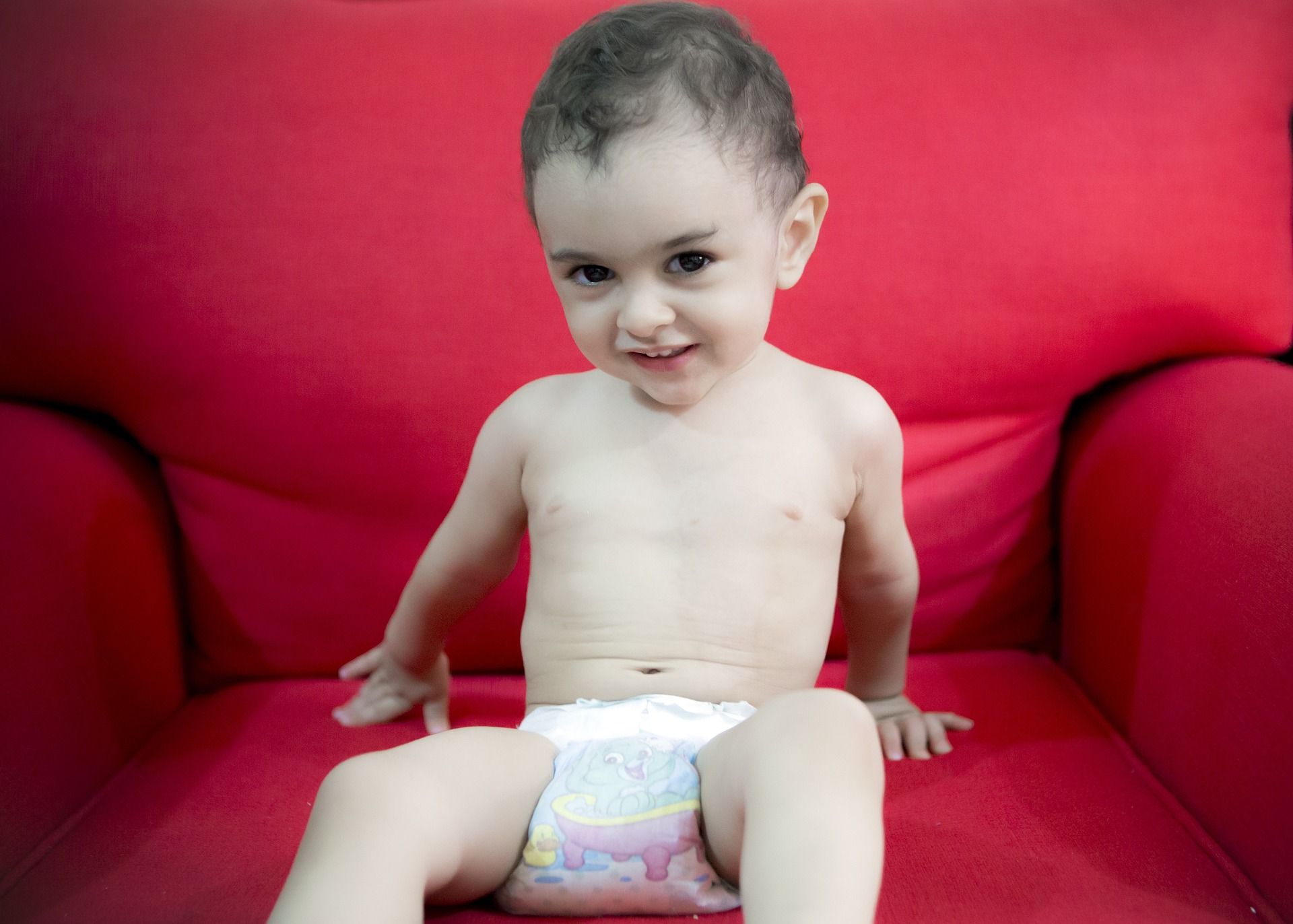 baby boy in diaper 