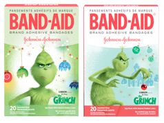 Grinch Bandaids