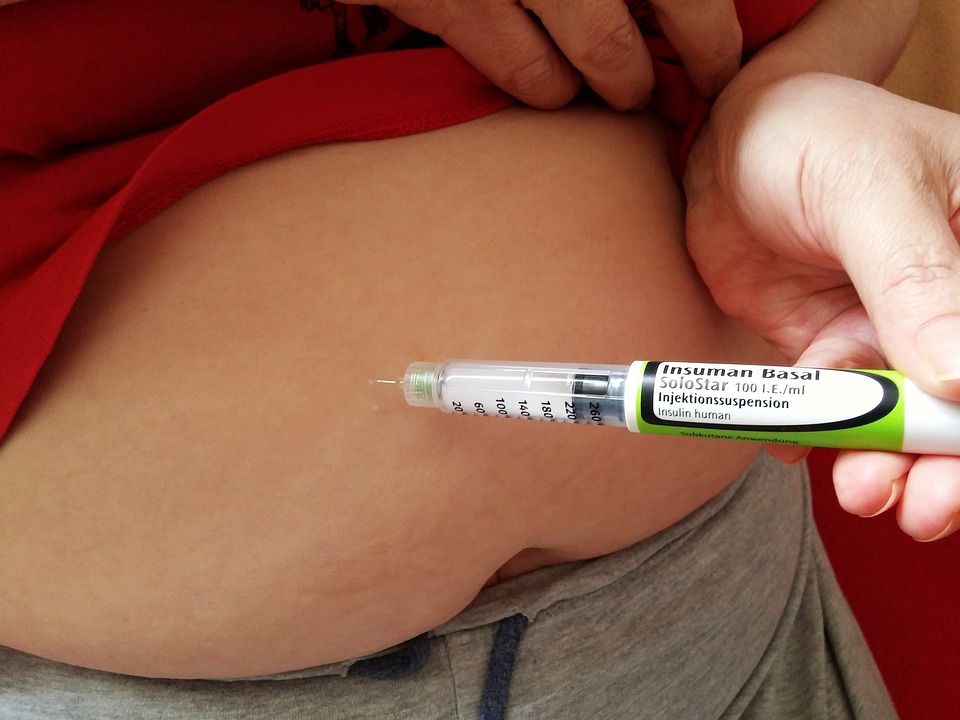 Diabetes insulin injection