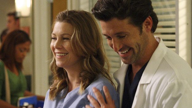Meredith and Derek