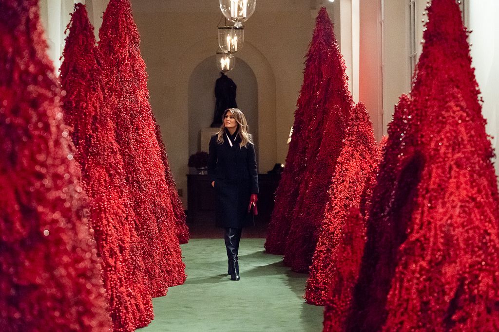 Melania Trump's Christmas Decor at the White House