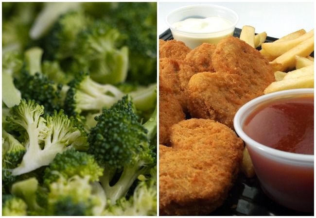 Broccoli chicken tenders