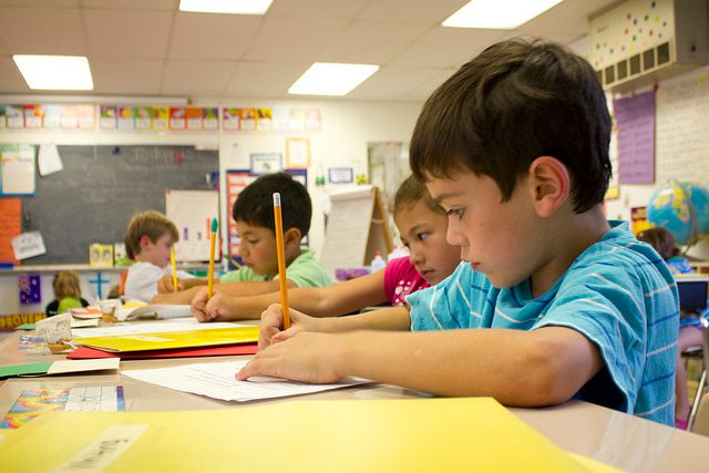 Children Writing