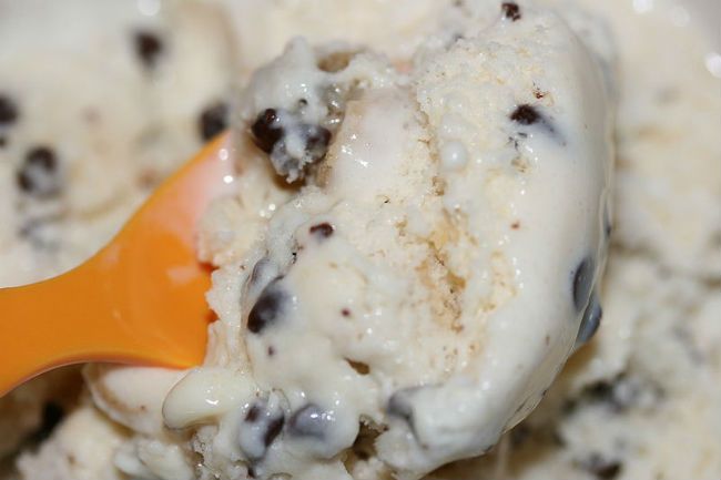 Cookie dough ice cream