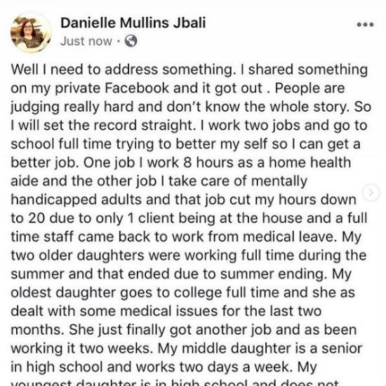 Danielle Jbali Facebook