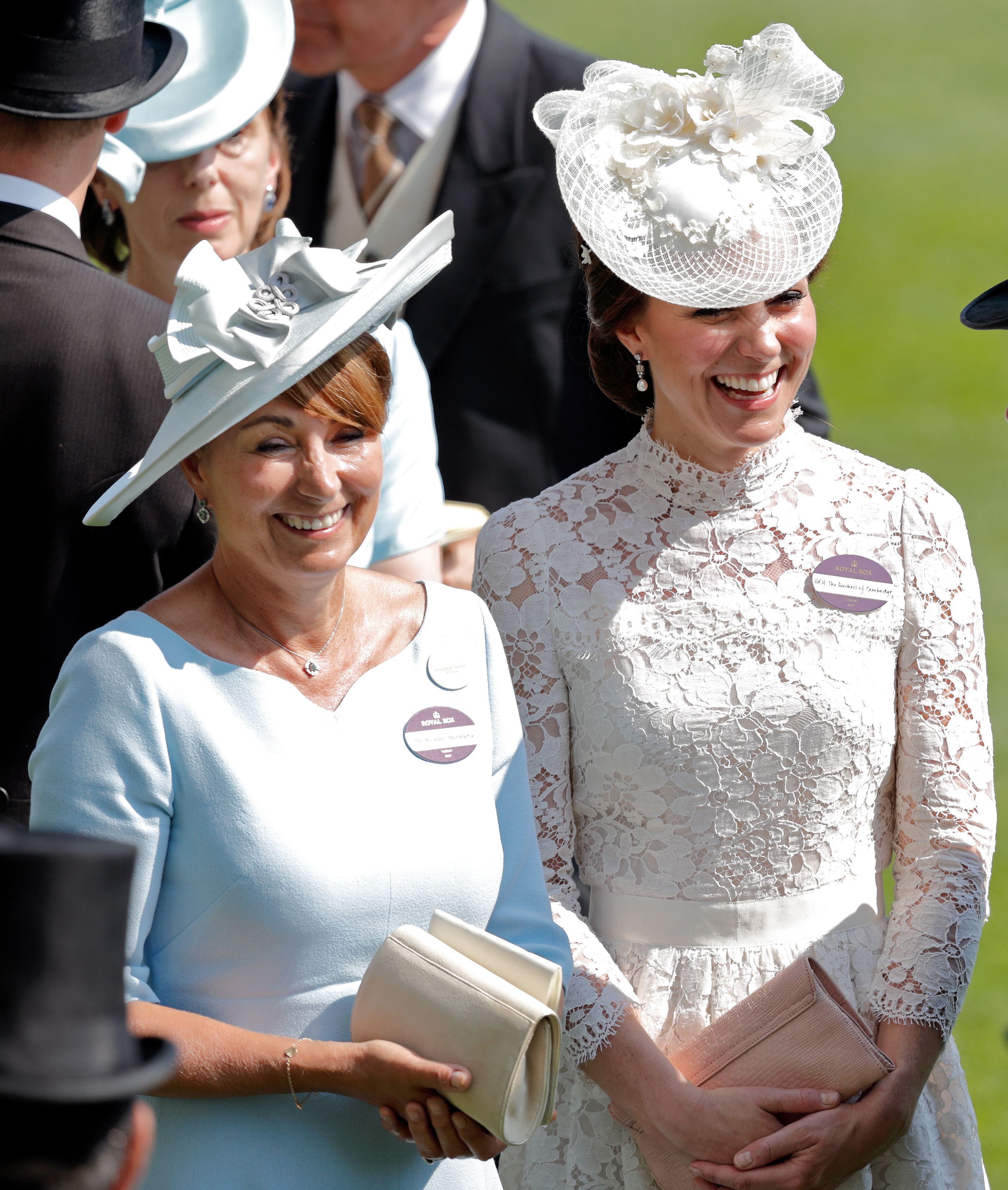 Carole and Kate Middleton