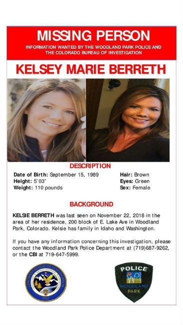 Kelsey Berreth Missing