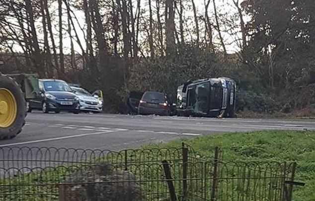 Prince Philip car crash