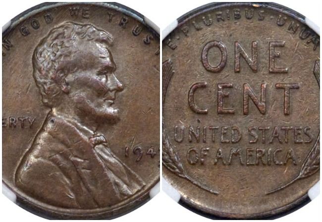 1943 copper penny