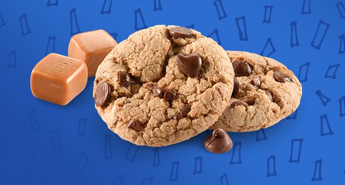 Girl Scouts Caramel Chocolate Chip cookies