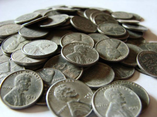 Steel pennies