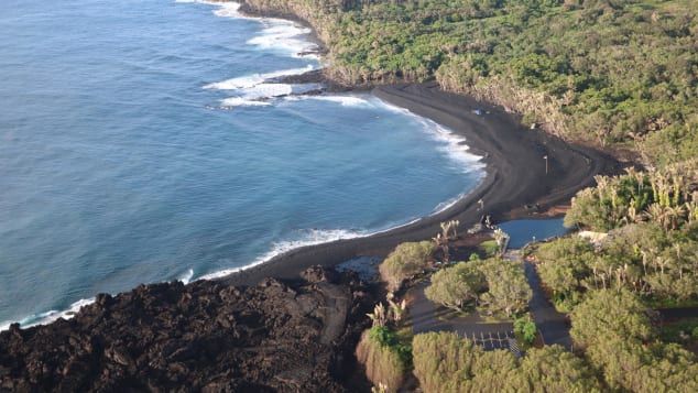 Pohoiki Beach, Hawaii