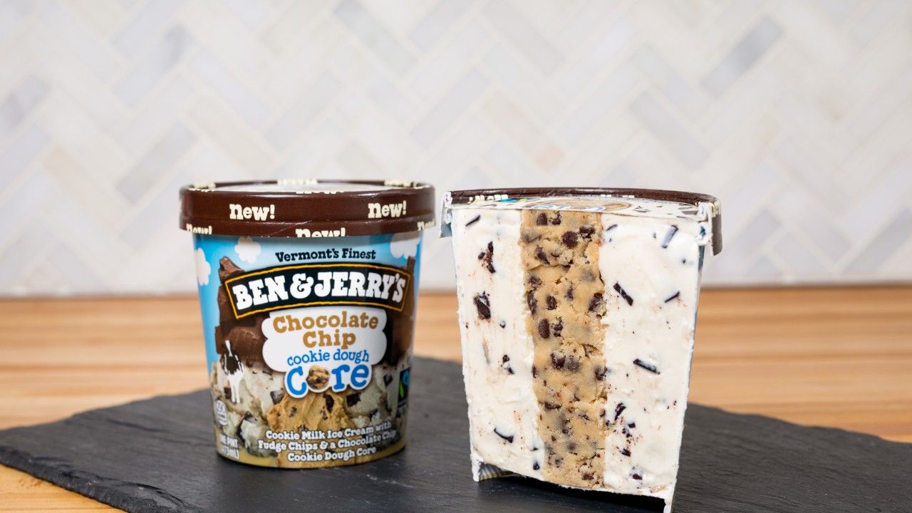 Ben & Jerry's chocolate chip cookie dough