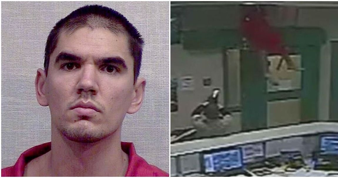 Watch Inmate's Disastrous Escape Attempt Caught On Camera