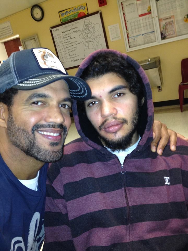 Kristoff St. John and son Julian