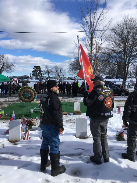 Veteran funeral