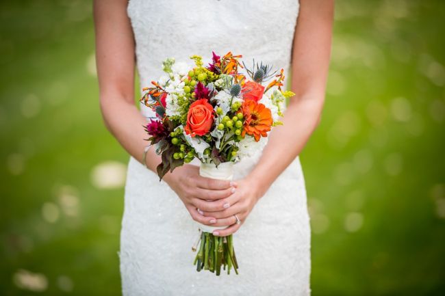 Bouquet bride