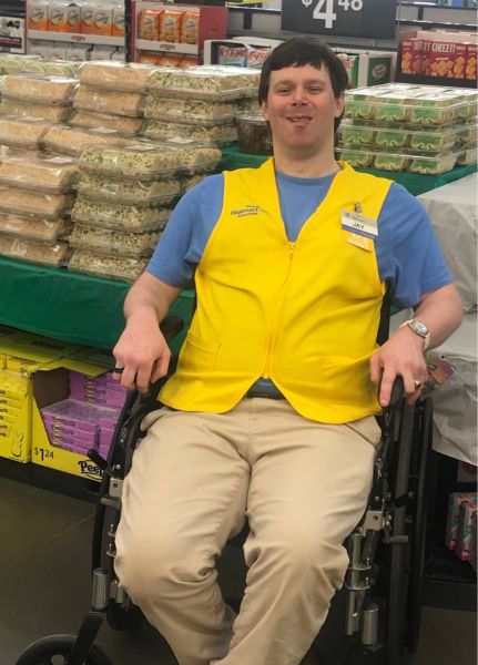 Jay Marion Walmart greeter