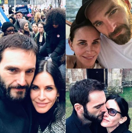 Courteney Cox Johnny McDaid