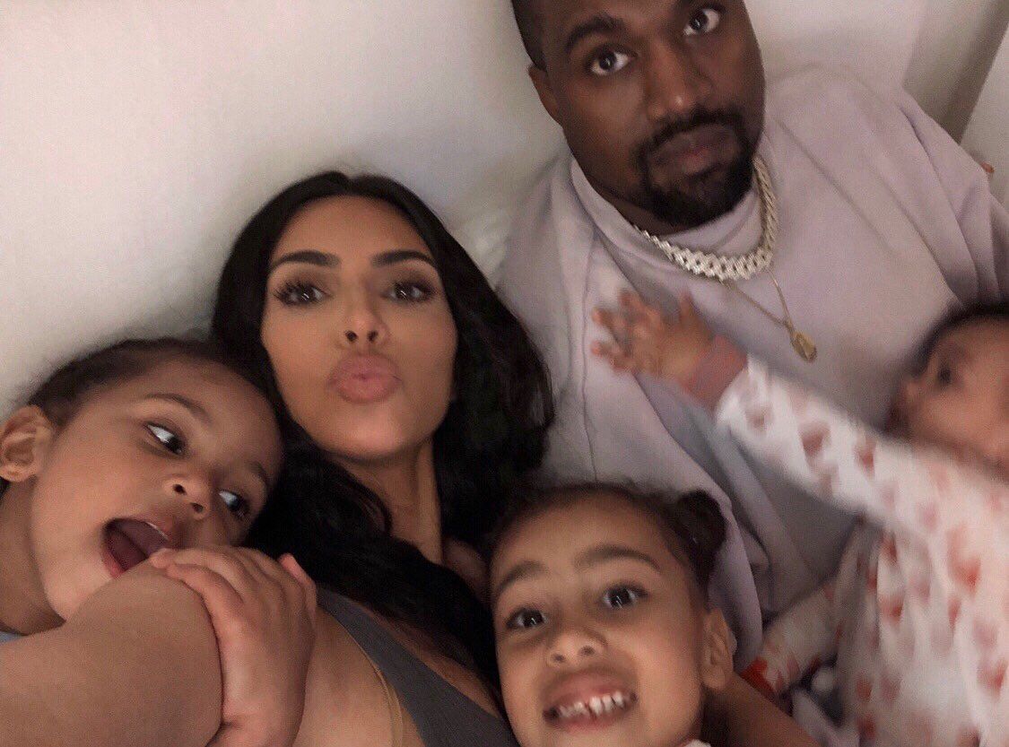 The Kardashian-West family